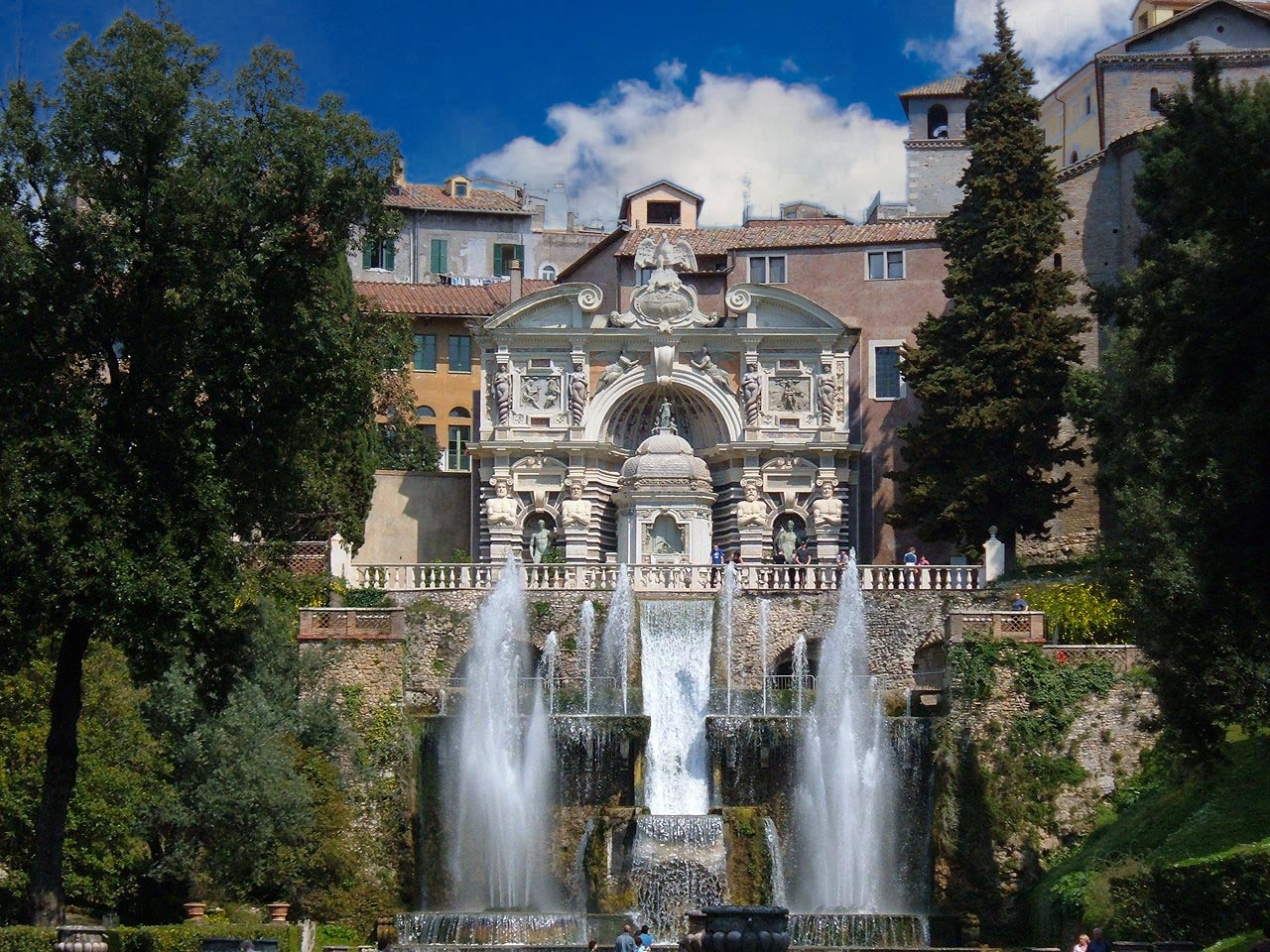 Villa D'Este a Tivoli (Fr)